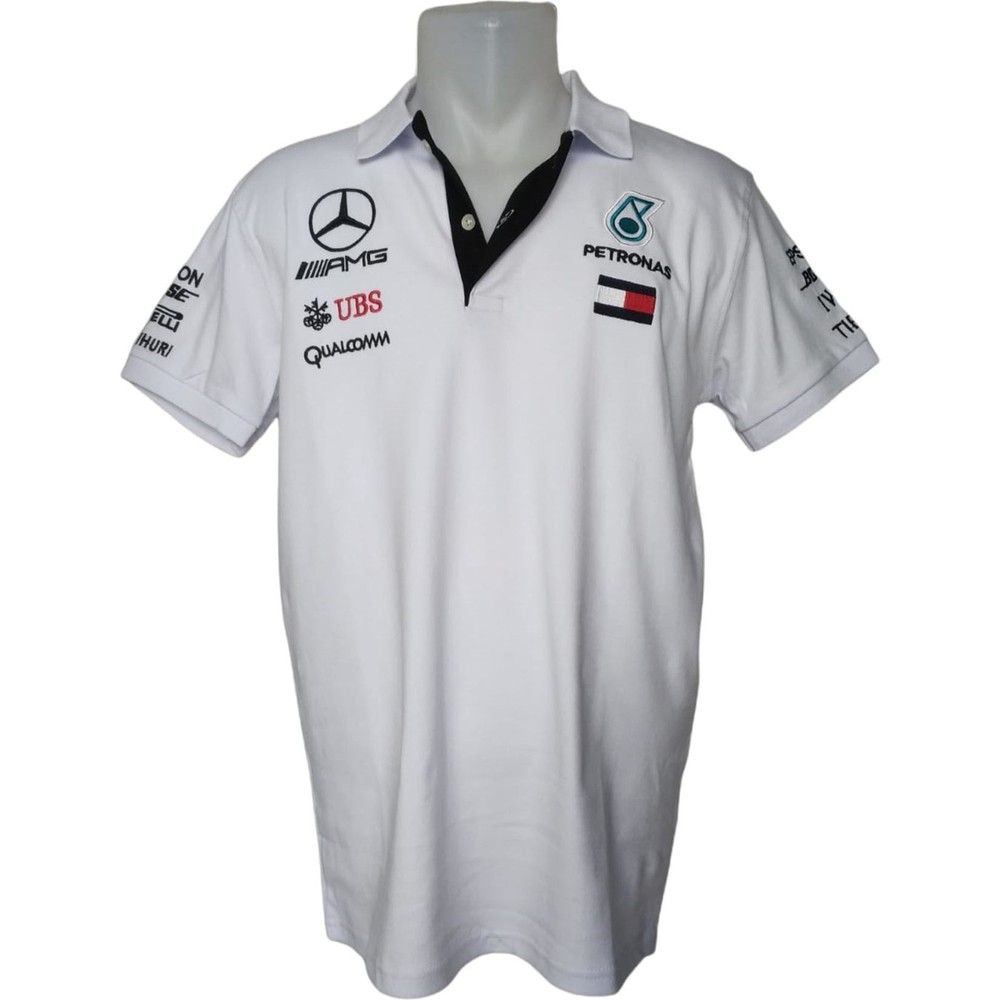 camisa escuderia mercedes