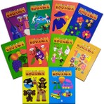 Sis Yayıncılık Eğlenceli Eğitici Boyama Seti 10 Kitap