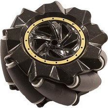 Motorobit 80MM Siyah Omni Mecanum Tekerlek - Sol