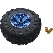 Motorobit Büyük Arazi Tekerleği 125MM x 58MM - Mavi