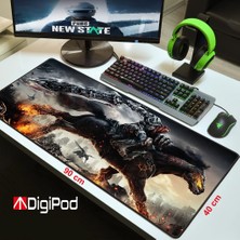 Digipod Gaming Mousepad Oyuncu Mouse Pad 90X40 Xxl Büyük Oyuncu Mouse Pad Kaymaz Taban 4mm Kalınlık