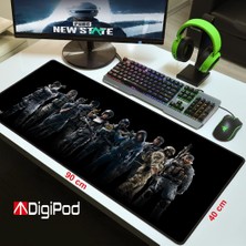 Digipod Gaming Mousepad Oyuncu Mouse Pad 90X40 Xxl Büyük Oyuncu Mouse Pad Kaymaz Taban 4mm Kalınlık