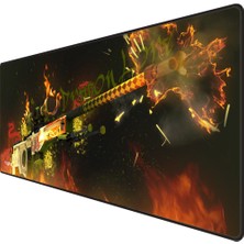 Digipod Gaming Mousepad Oyuncu Mouse Pad 90X40 Xxl Büyük Oyuncu Mouse Pad Kaymaz Taban 4mm Kalınlık