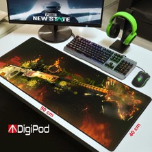 Digipod Gaming Mousepad Oyuncu Mouse Pad 90X40 Xxl Büyük Oyuncu Mouse Pad Kaymaz Taban 4mm Kalınlık