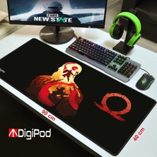 Digipod Gaming Mousepad Oyuncu Mouse Pad 90X40 Xxl Büyük Oyuncu Mouse Pad Kaymaz Taban 4mm Kalınlık