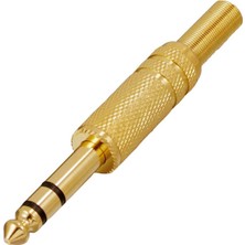 Platoon 6.3mm Erkek Lehimlik Konnektör Çivi Jack