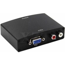 Platoon VGA To HDMI Ses Çıkışlı VGA To HDMI VGA HDMI Çevirici VGA HDMI Dönüştürücü