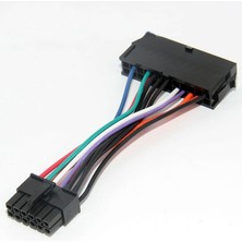 Platoon Pc Atx 24 Pin 14 Pin Güç Kablosu 18AWG Lenovo Q77 B75 A75 Q75 H81