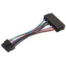 Platoon Pc Atx 24 Pin 14 Pin Güç Kablosu 18AWG Lenovo Q77 B75 A75 Q75 H81