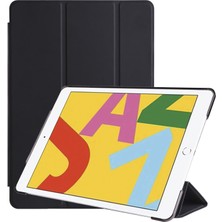 AktarMobile Apple iPad 9. Nesil 2021 10.2 Inc Kılıf Flip Akıllı Kapak Standlı Kılıf Smart  Cover  Uyku Modlu Siyah