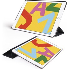 AktarMobile Apple iPad 9. Nesil 2021 10.2 Inc Kılıf Flip Akıllı Kapak Standlı Kılıf Smart  Cover  Uyku Modlu Siyah