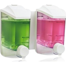 Titiz Damla Ikiz Sıvı Sabun ve Şampuan Makinesi 400+400ML.