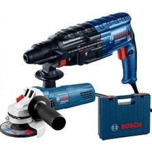 Bosch Gbh 240 Profesyonel Kırıcı Delici + Bosch Gws 750-125 Profesyonel Avuç Taşlama Set