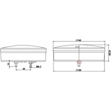 Marstech Ledli Geri Vites Lambası 24 Volt Universal