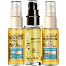 Avon Fas Argan Yağı ve Işıltılı Görünüm Veren Saç Serumu Paketi