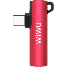 Wiwu ST05 Type-C 3.5 mm Aux Kulaklık ve Şarj Dönüştürücü Ses Adaptörü