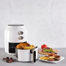 Karaca Multifry Beyaz Air Fryer Yağsız Fritöz 3,5 L