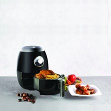 Karaca Multifry Siyah Air Fryer Yağsız Fritöz 2,6 L