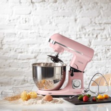 Cookplus Quick Chef 1001 Stand Mikser Pink Mutfak Şefi 1000W 5 Lt