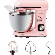 Cookplus Quick Chef 1001 Stand Mikser Pink Mutfak Şefi 1000W 5 Lt