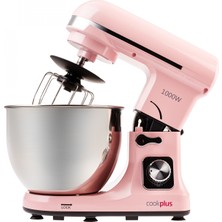 Cookplus Quick Chef 1001 Stand Mikser Pink Mutfak Şefi 1000W 5 Lt