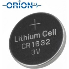 Orion CR1632 3V Lithium Pil 5'li Paket