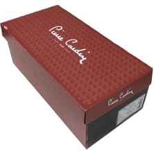 Pierre Cardin  Pierre Cardin Erkek Damat Çeyiz Armalı Deri Terlik 289