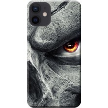 Hesaplı Dünya iPhone 12 Mini Kılıf Darksiders Baskılı Esnek Tpu SILIKON1232