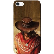 Hesaplı Dünya iPhone 7 Kılıf Western Baskılı Esnek Tpu SILIKON3530