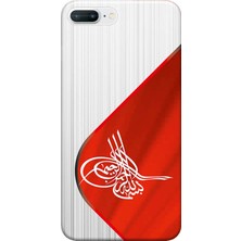 Hesaplı Dünya iPhone 7 Plus Kılıf Tuğra Tasarım Baskılı Esnek Tpu SILIKON3741