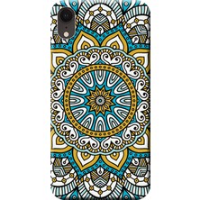 Hesaplı Dünya iPhone Xr Kılıf Dekoratif Geometrik Vektörel Baskılı Esnek Tpu SILIKON5396