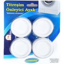 Cosmiq Titreşim Önleyici Ayak Çamaşır Makinesi Titreşim Önleyici Ayak (4 Adet)