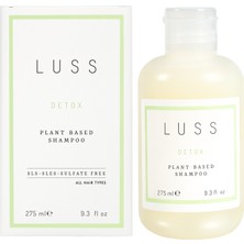 Luss Detox Plant Based Shampoo Sls-Sles Sulfate Free 275 ml