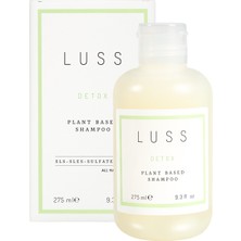 Luss Detox Plant Based Shampoo Sls-Sles Sulfate Free 275 ml