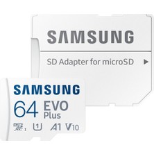Samsung Evo Plus Microsd Hafıza Kartı 64 GB MB-MC64KA/TR