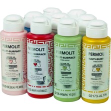 Permolit Multi Surface Akrilik Hobi Boyası 120 ml 02131 Mor