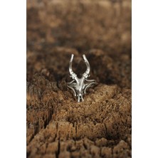 Clariss Ayarlanabilir Boynuz Tasarımlı Erkek Yüzük