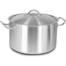 Kapp Çelik Tencere - Silindirik 30X30 cm - 21,2 Lt