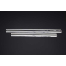 OMSA Renault Symbol 3 Krom Cam Çıtası 4 Parça 2013 ve Sonrası