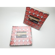 Be Beauty Tea Lights Mum (50 Adet) Kırmızı