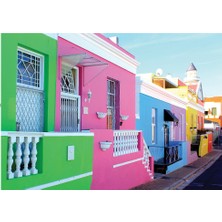 Olimpia South African Colorful Houses 1000 Parça Puzzle