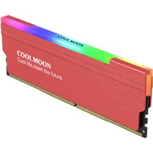 Cool Moon Argb Pasif Ram Soğutucu 5V 3 Pin Pc Ram Soğutucu