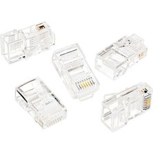 S-Link Yeni Nesil Pense+50 Adet Yeni Nesil Cat6 Jak 8P8C/RJ-45, 6P4C/RJ11