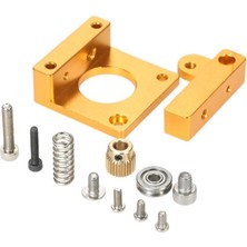 Motorobit Mk8 Alüminyum 1.75MM Extruder Blok Seti - Sağ Kısa