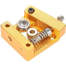 Motorobit Mk8 Alüminyum 1.75MM Extruder Blok Seti - Sağ Kısa