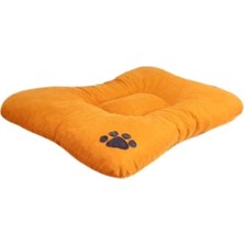 Patili Evler Orange Büyük Boy Köpek Yatağı x Large- 70X100 cm