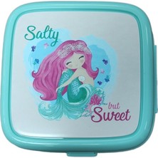 İşsevenler  Renkli Resimli Çocuk Beslenme Kutusu, Kilitli Öğün Saklama Kabı, Lunchbox (Porky G-400)