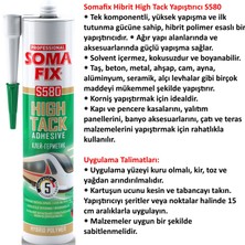 Somafix S580 High Tack Hibrit Yapıştırıcı