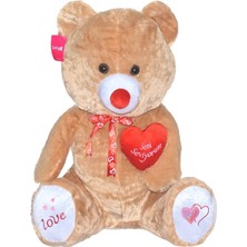 Selay Oyuncak 1054K Selay, Tıkıl Ayı Kahverengi 70 cm