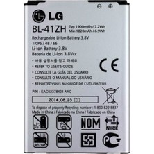 Kvy Lg Leon H340N (BL-41ZH) Uyumlu Batarya Pil 1900 Mah